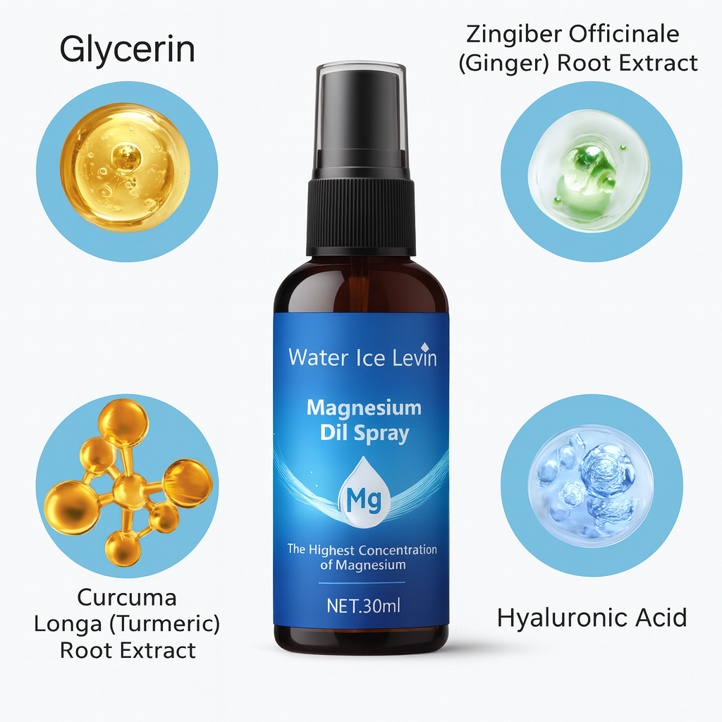 Magnesium Oil Spray face and body skin care